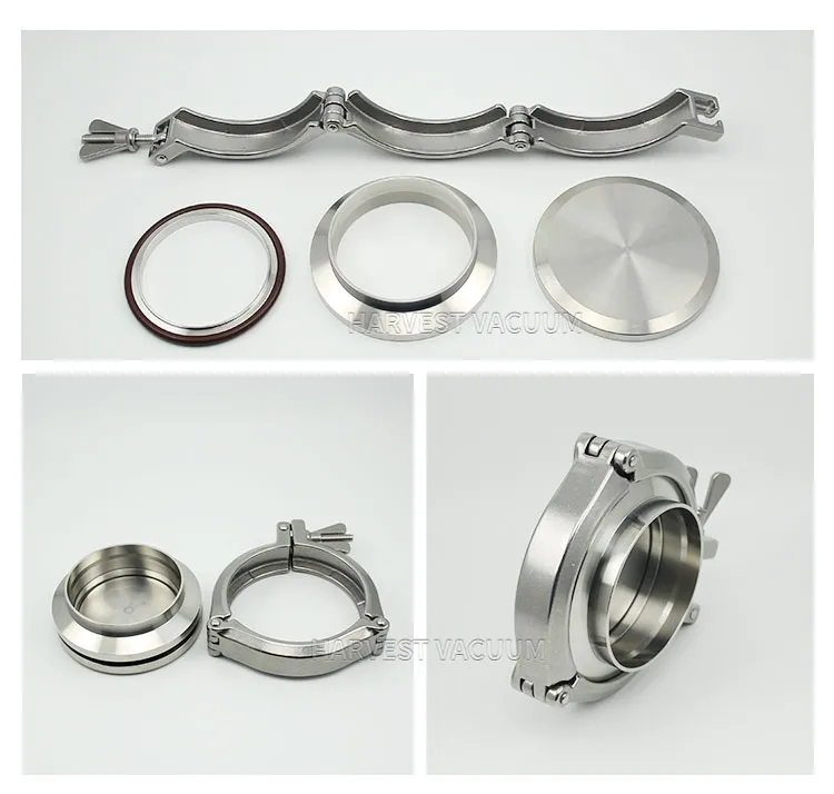 SS304 Vacuum Clamps Detail 1