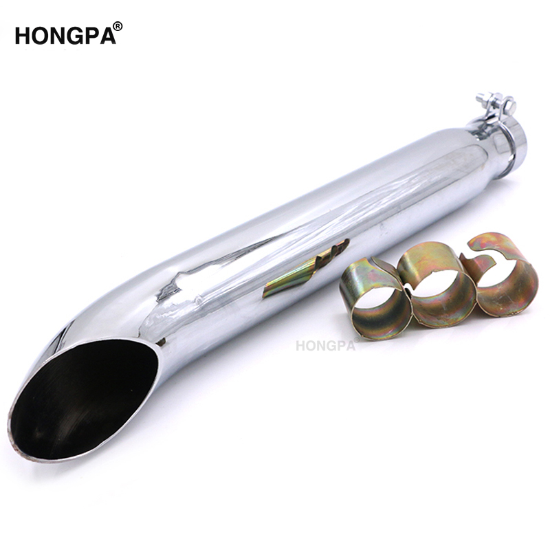 Motorcycle Exhaust System Parts Stainless Iron Modified Exhaust Pipe Muffler for Cafe Racer