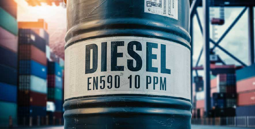 Diesel Fuel EN590 10PPM For Vehicles KZ Origin