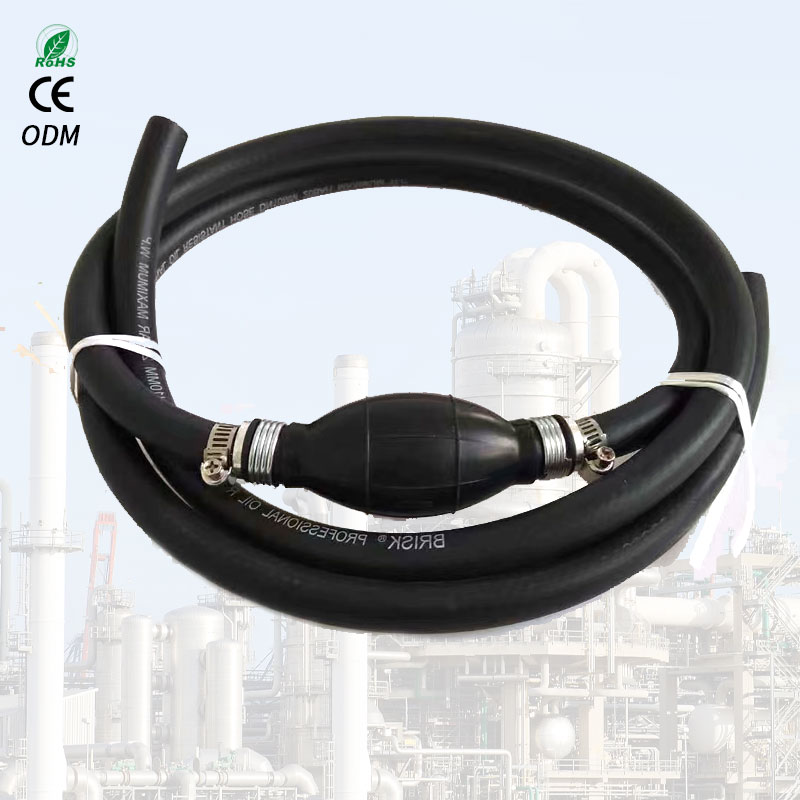 Black Rubber Fuel Pipe Wear-resistant And High-performance Fuel Hose For Automotive Manufacturer Direct Oil Filling Pipe