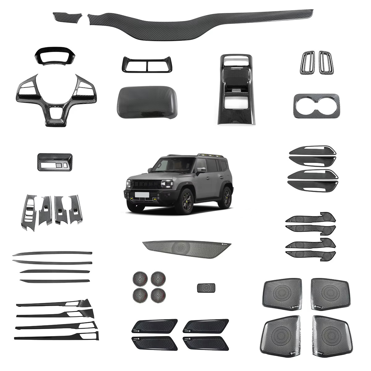 2026 OEM Original Body Kits and Exterior Parts for Great Wall Tank Chery Lixiang Zeekr Jetour Tesla