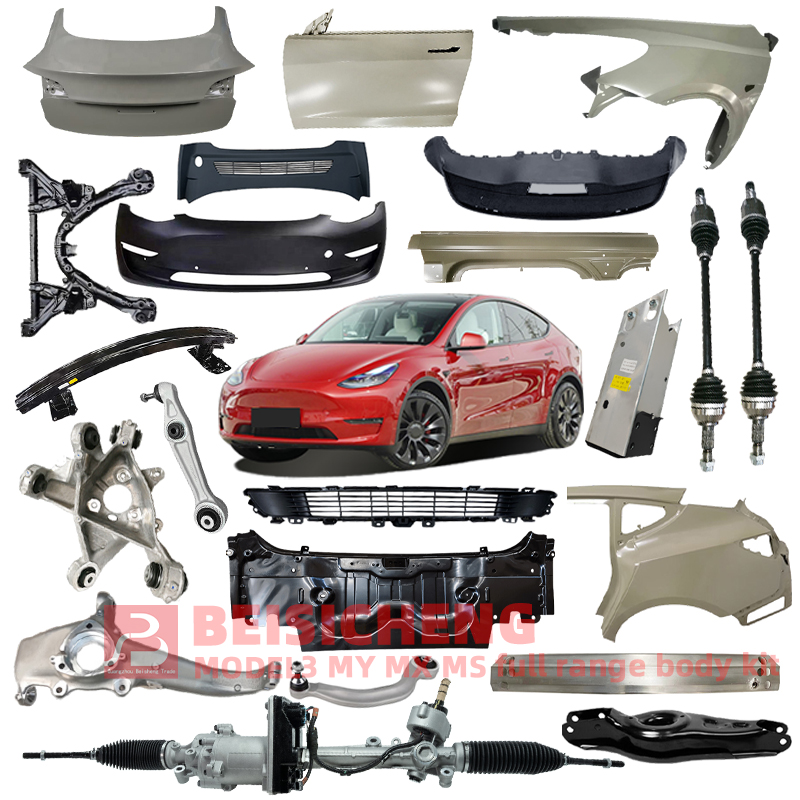 For Tesla Model 3 Y X S Full Range of External Parts of Automotive Plastic Parts Chassis Parts for tesla Model 3 Y S X Body Kit