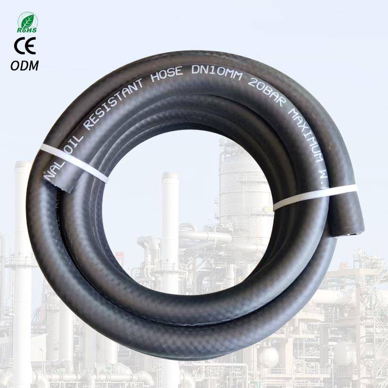 Black Rubber Fuel Pipe Wear-resistant And High-performance Fuel Hose For Automotive Manufacturer Direct Oil Filling Pipe