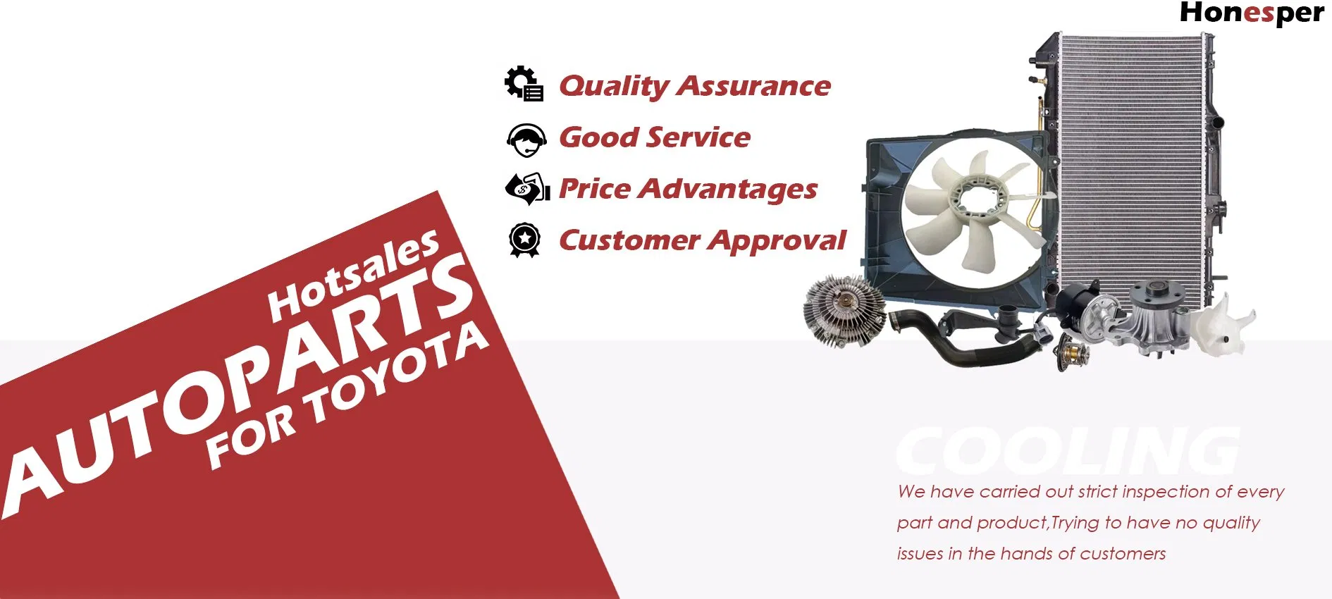 Wholesale Car Spare Parts Auto Part Suspension Parts Engine Parts Body Part Car Accessories for Lexus Es 2018-