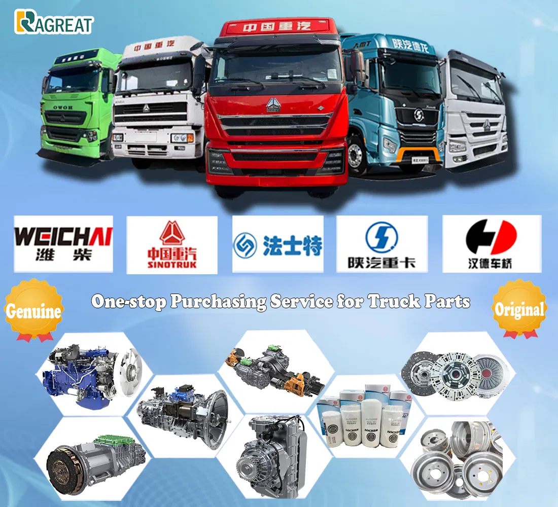 Weichai Engine Transmission Gearbox Axle Chassis Cab Cabin Truck Parts