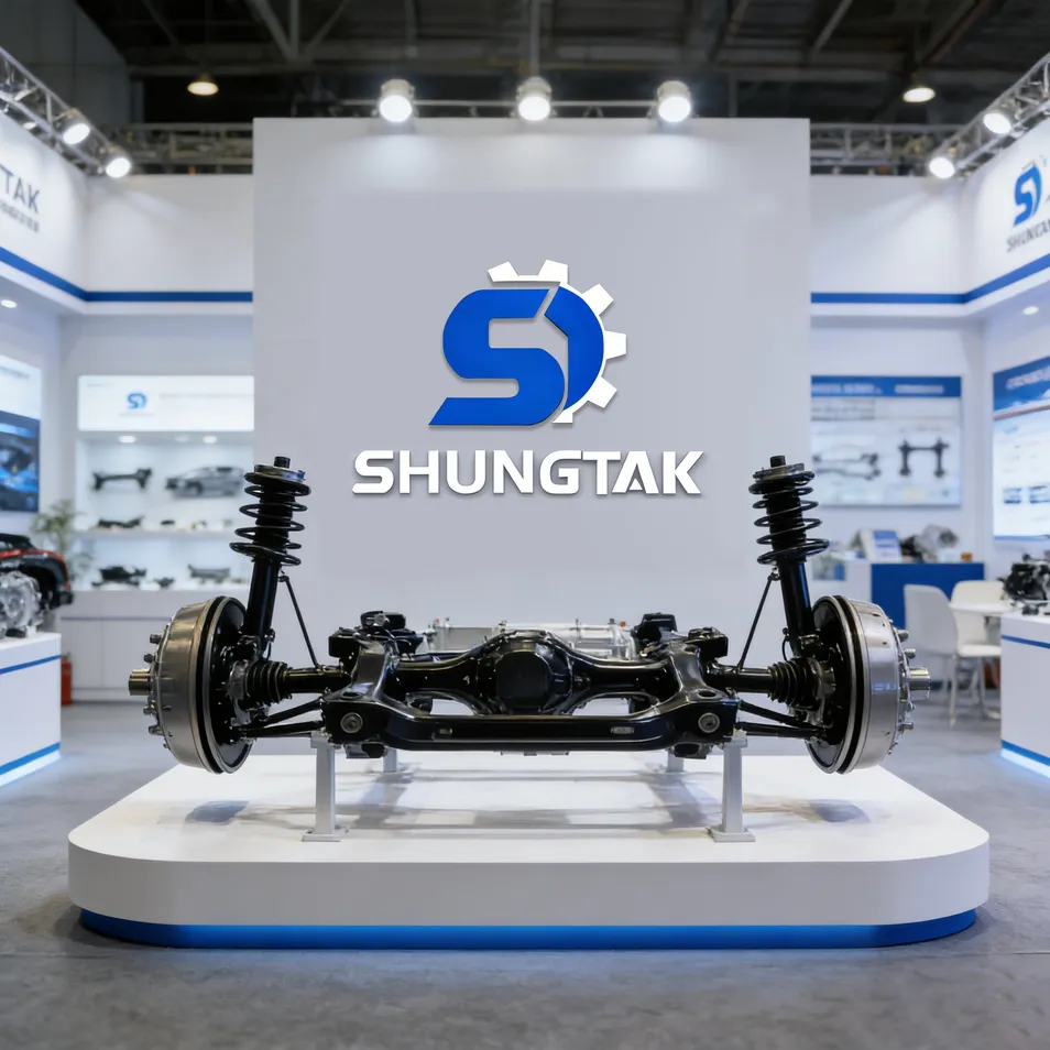 Automotive Parts Exhibition Showcase