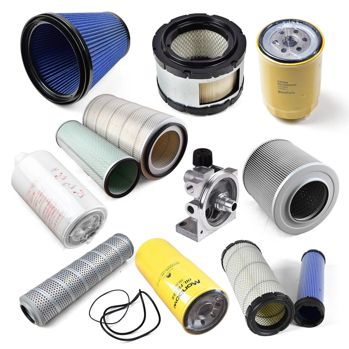APEX High Precision Excavator Spare Parts Hydraulic System Parts Steering Valve OSPM Series Engineering Machinery Parts