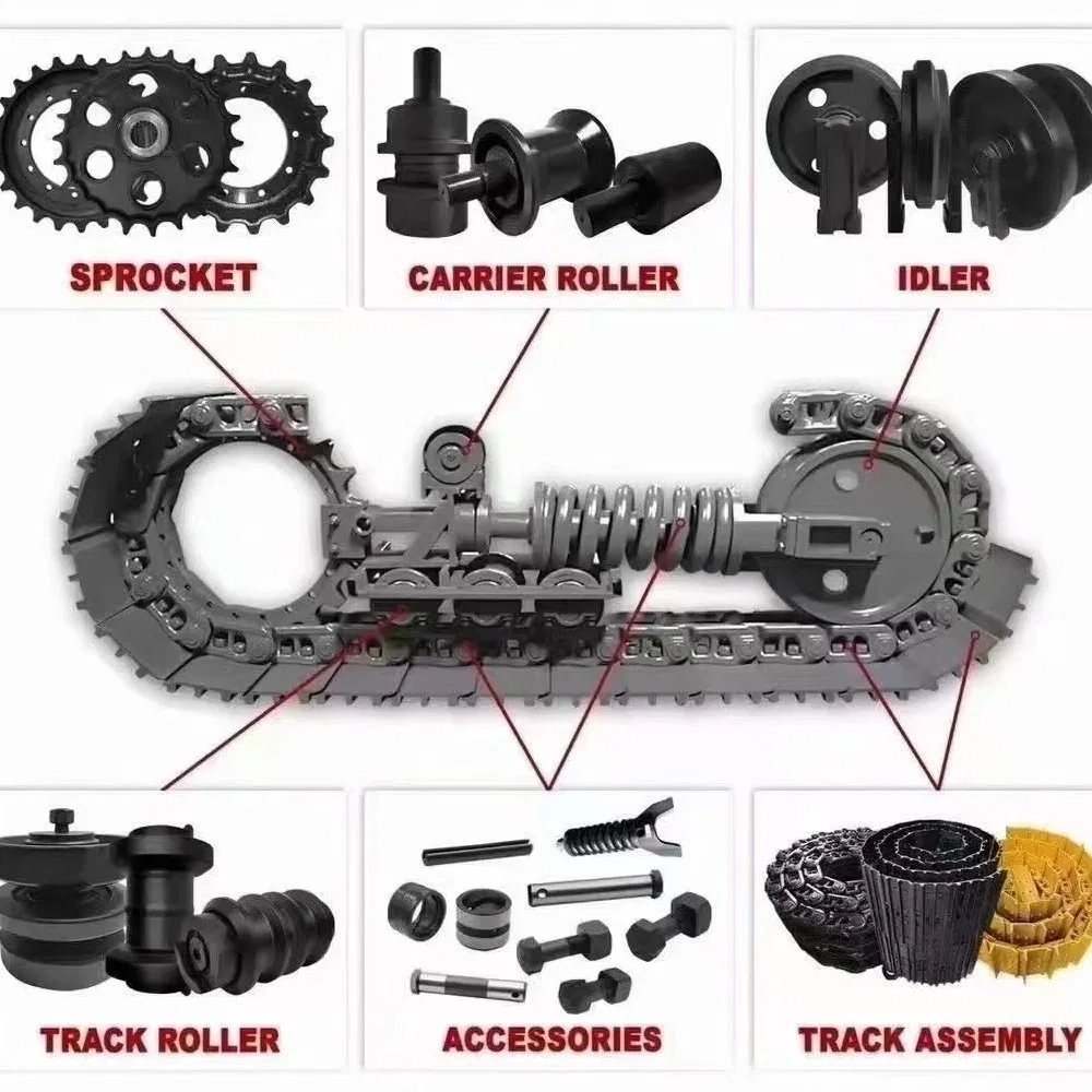 Undercarriage Spare Parts Factory Wholesale Aftermarket Chassis Parts