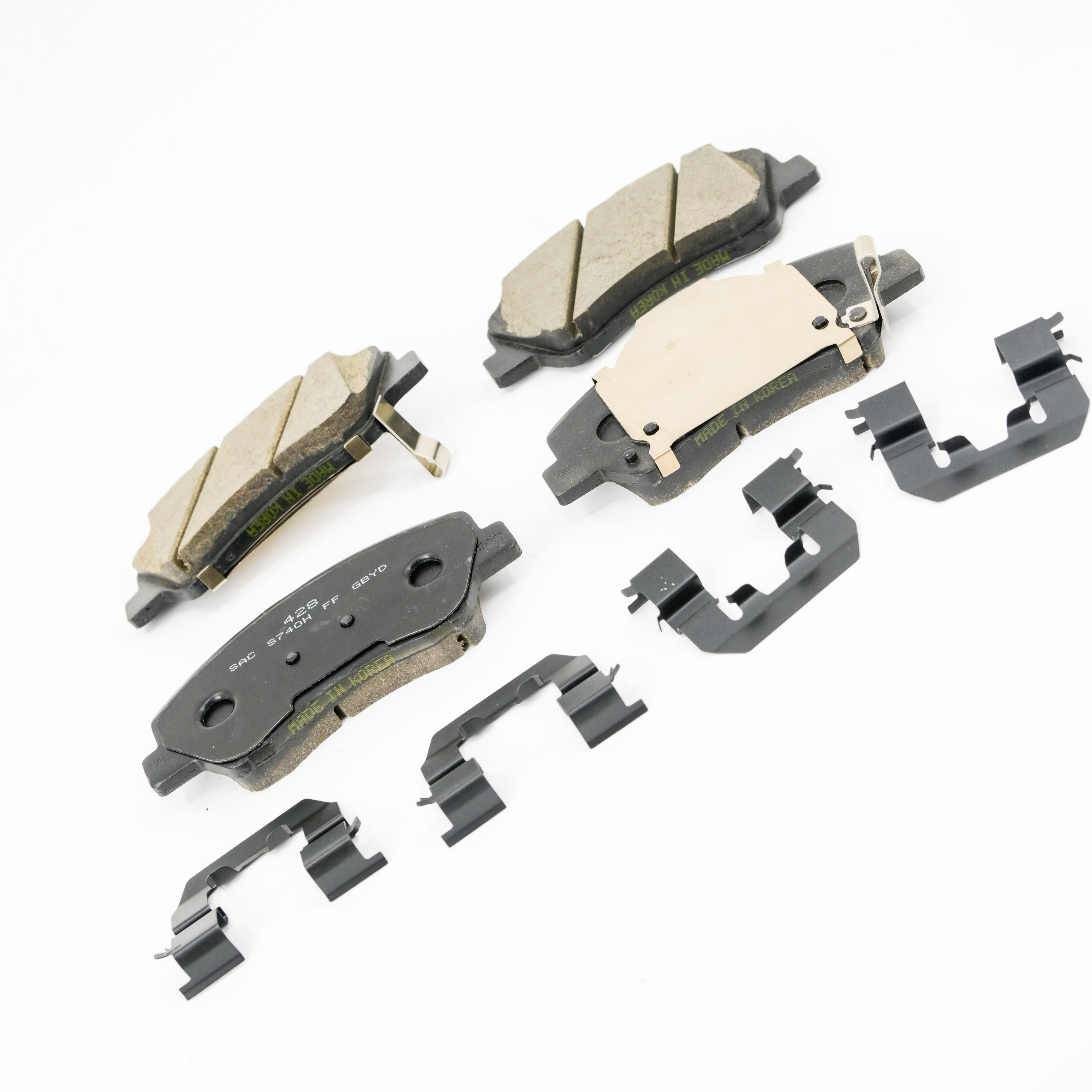 High Quality New Ceramic Brake Pads Auto Brake Systems Spare Parts Model 58101-4HA00 for HYUNDAI and KIA 581014HA00