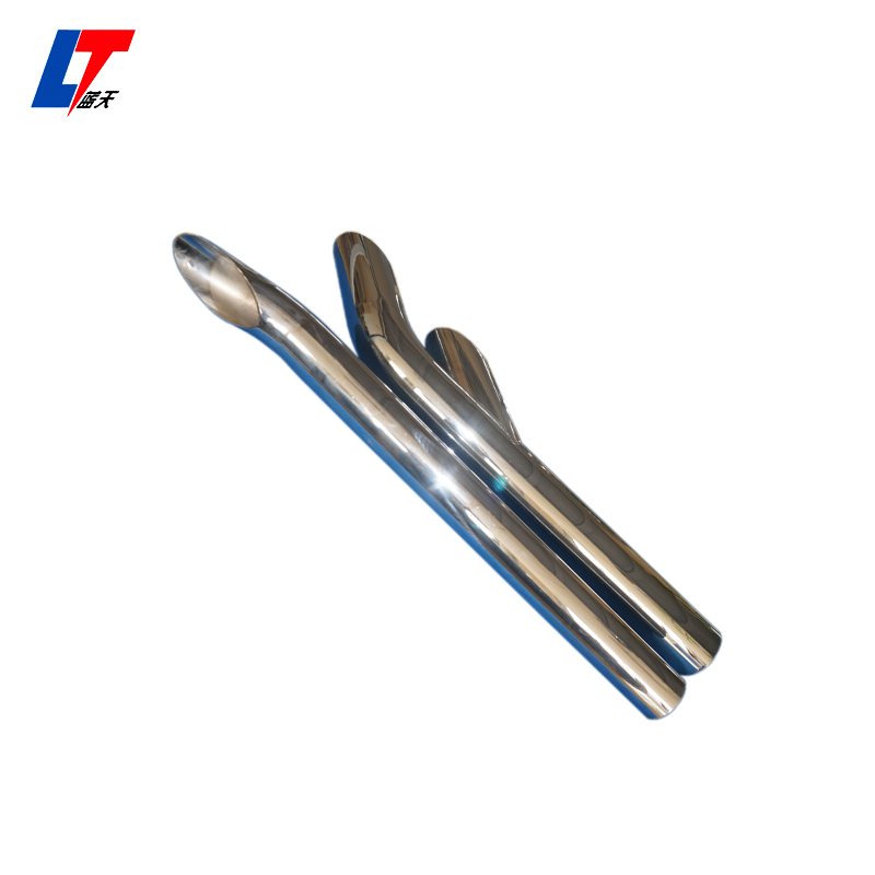 High Performance Curved Exhaust Stack Durable Mild Steel Pipe Replacement Parts for Heavy Duty Semi Truck Exhaust System