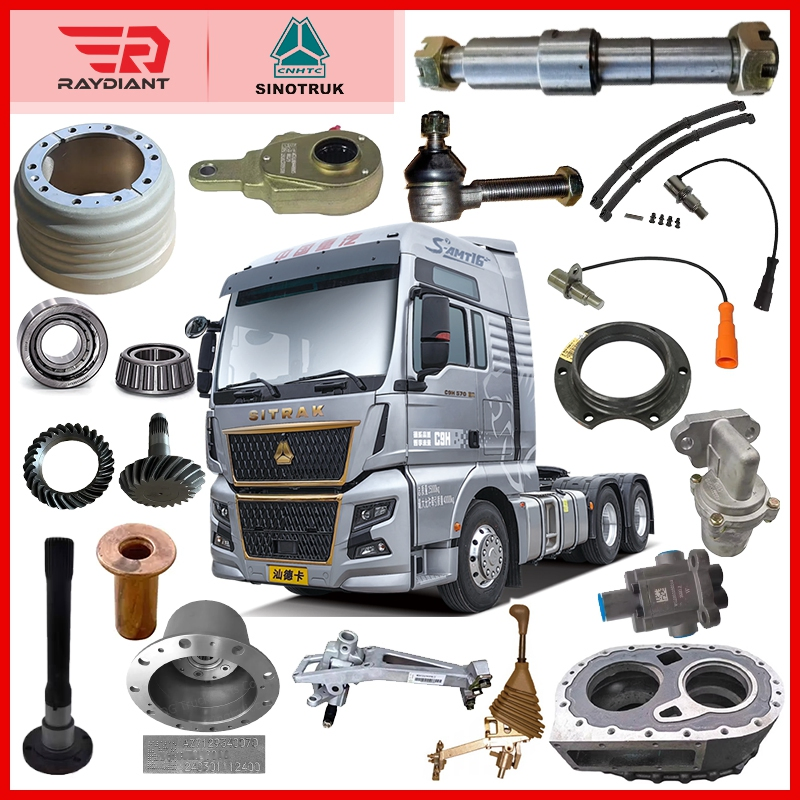 Wholesale Factory Price Truck Spare Parts Sinotruk HOWO Sitrak C5h C7h C9h Shacman Foton FAW Jh6 J7 Truck Cabin Parts Engine Parts Chassis Parts Gearbox Parts