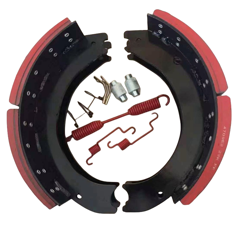 Heavy Duty Brake System Parts 4709 Brake Truck Shoe Brake Shoe With Repair Kits