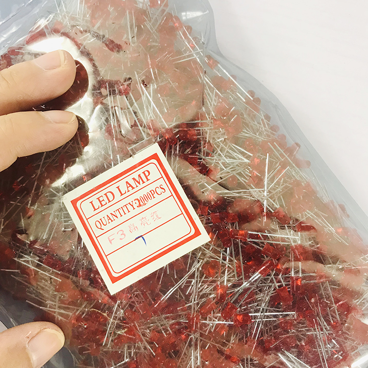 KY Customized Electronic Light Source Components, Colorful LED Diode with Multiple Sizes, OEM Customization Accepted