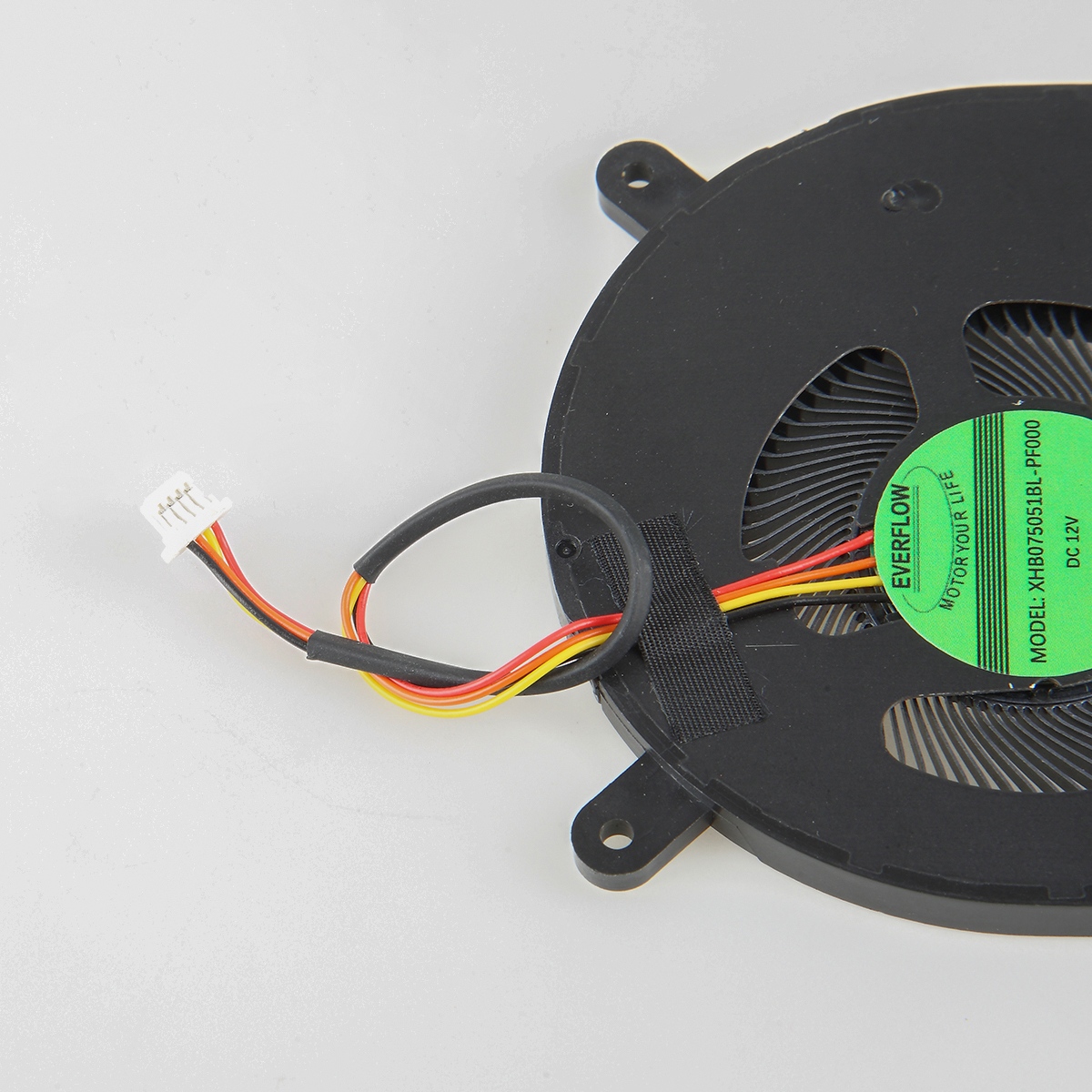 Laptop CPU Cooling Fan Quiet 25dB(A) Low Pressure 4800RPM 2.5W 5V Strong Airflow Computer Case Cooler Fluid Bearing Copper