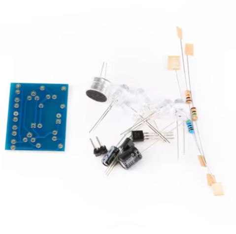 Voice Control LED Melody Light LED DIY Electronic Production Kit Component Parts Rainbowsemi
