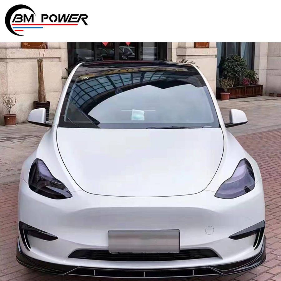 New Product !!! Exterior Body Parts for Model Y Fast Aero Kit Front Lip Rear Diffuser Side Skirts Rear Spoiler Vents