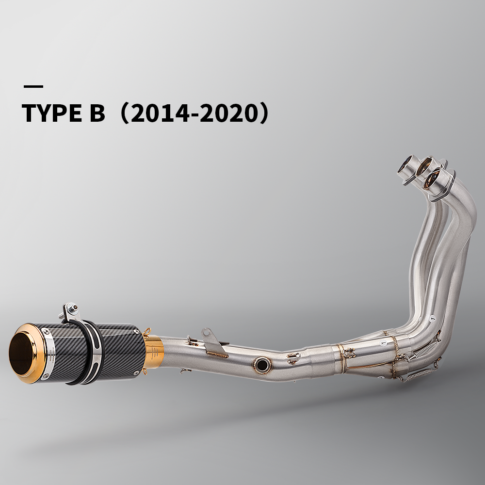 New 51mm Exhaust System Set with Silencer for MT09 FZ09 XSR900 Includes MT-09 FZ-09 Motorcycle Accessories