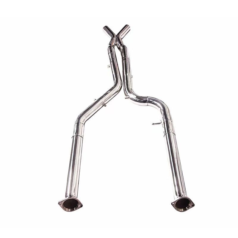 Hot Selling Stainless Steel Exhaust Muffler Valve Catback with High Quality Auto Turning Pipe Parts