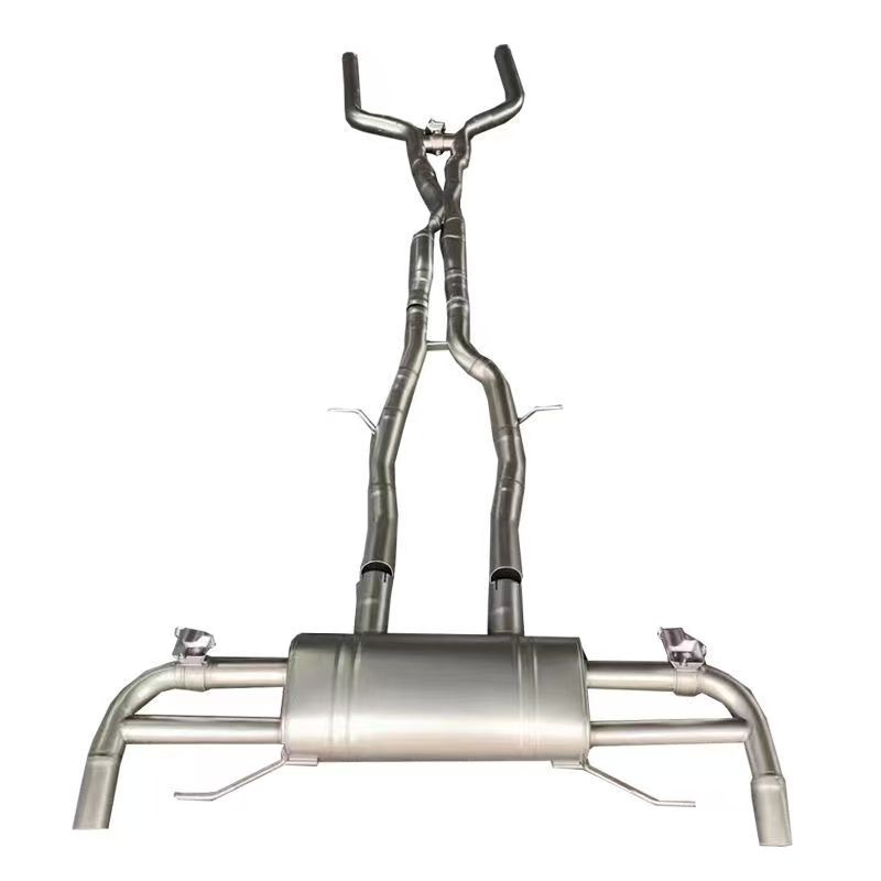 Hot Selling Stainless Steel Exhaust Muffler Valve Catback with High Quality Auto Turning Pipe Parts