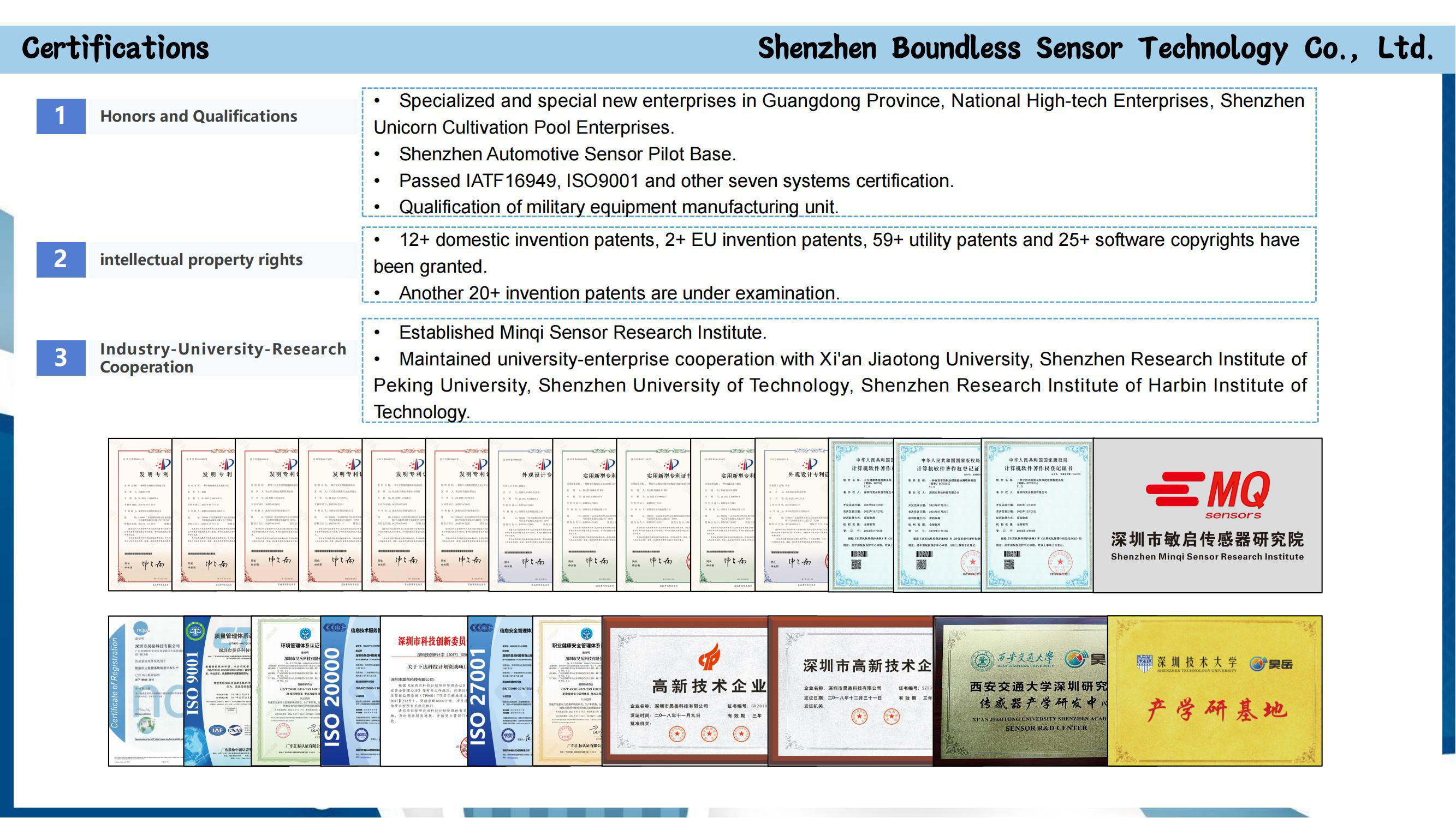 Quality Standard Certificate