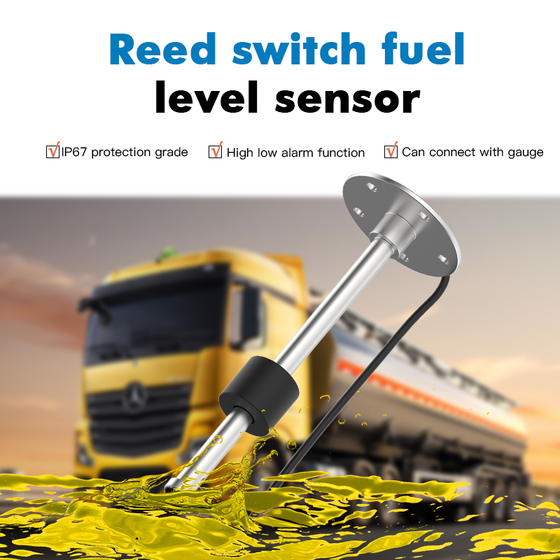 Gamicos GLTV3 500mm Oil Tank Level Gauge Float Measuring Type Fuel Sensor