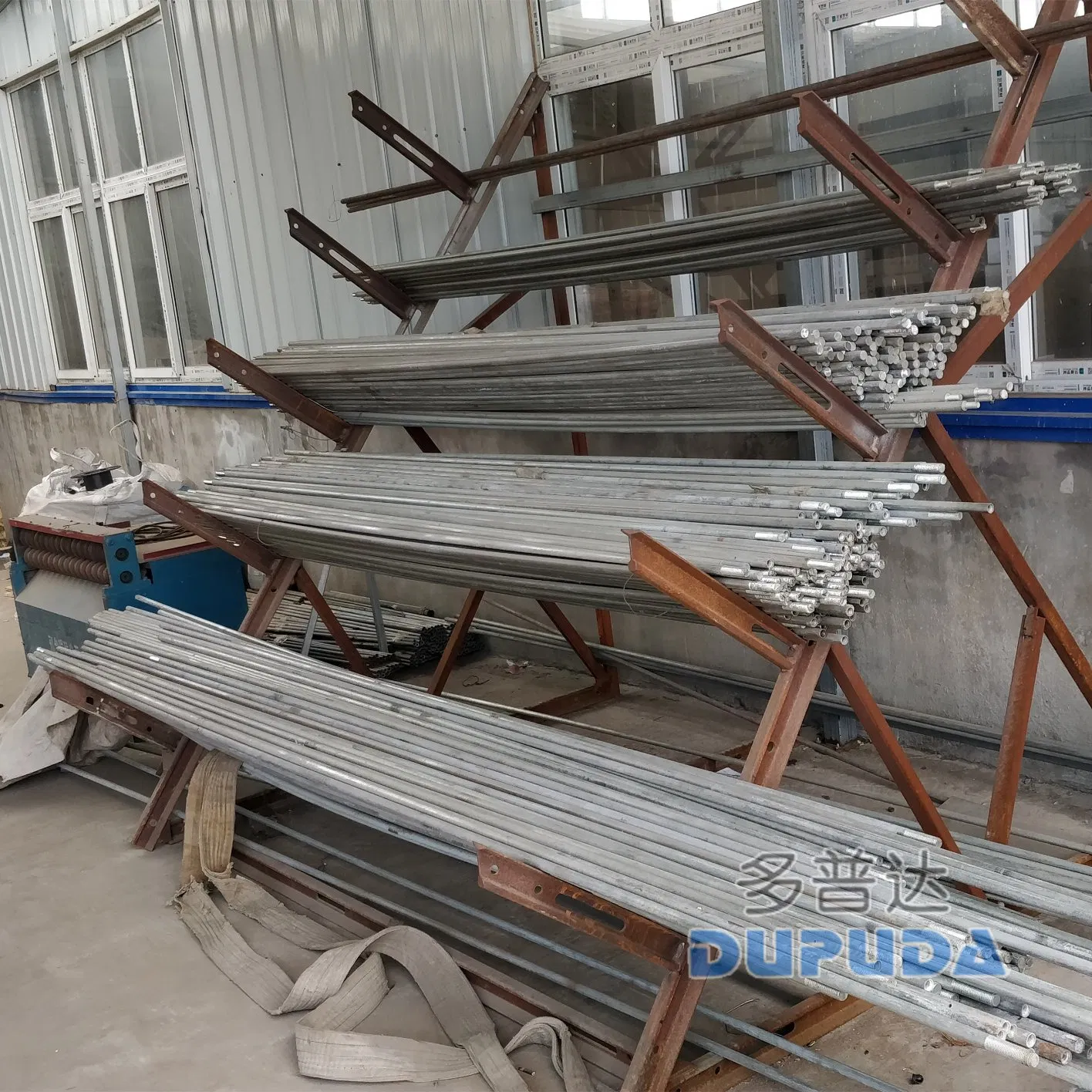 China Truck Round Steel Tarp Assembly for Tarp System for Construction Truck, Round Steel Canopy Pole, Mining Machine Part, Machining Component