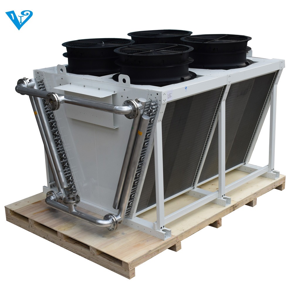 Shanghai Venttk 50~500KW Outdoor Dry Cooler DRY COOLING SYSTEM With Core Motor And Pump Components