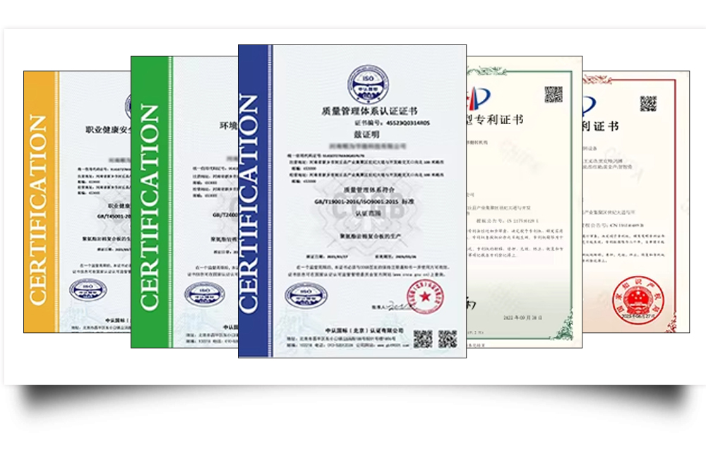 Certificates
