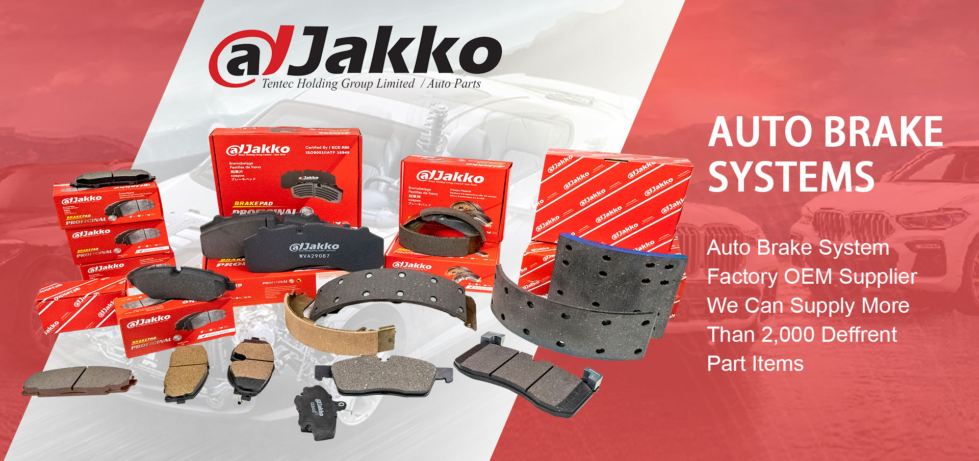 Brake Pads Banner