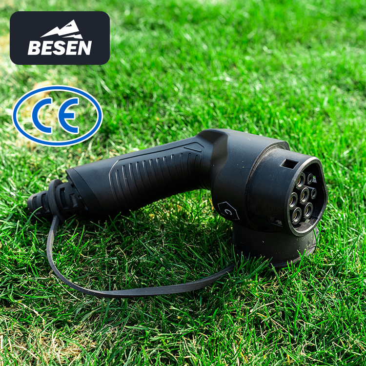 OEM ODM 16A 32A IP66 New Energy Vehicle Parts &amp; Accessories Type 2 IEC 62196-2 EV Charger Plug
