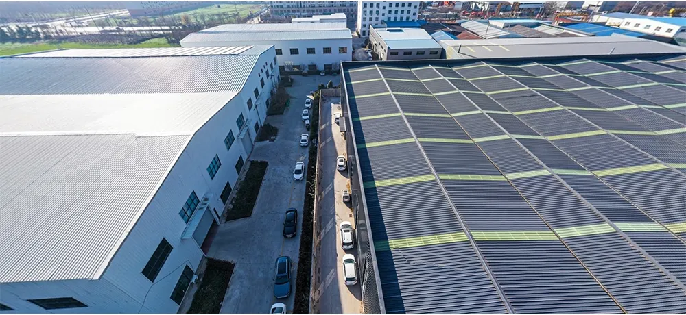 Company manufacturing facility