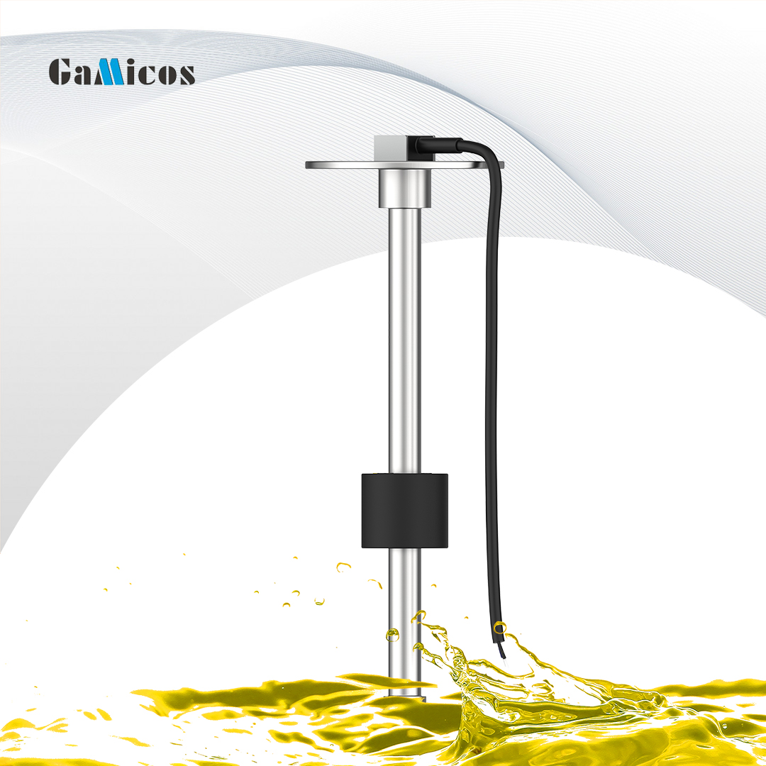 Gamicos GLTV3 500mm Oil Tank Level Gauge Float Measuring Type Fuel Sensor