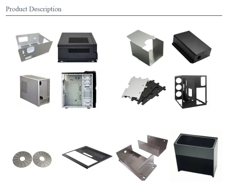 Custom Rack Mount Computer Case Enclosure Desktop Housing Server Metal Chassis Sheet Metal Fabrication Metal Part