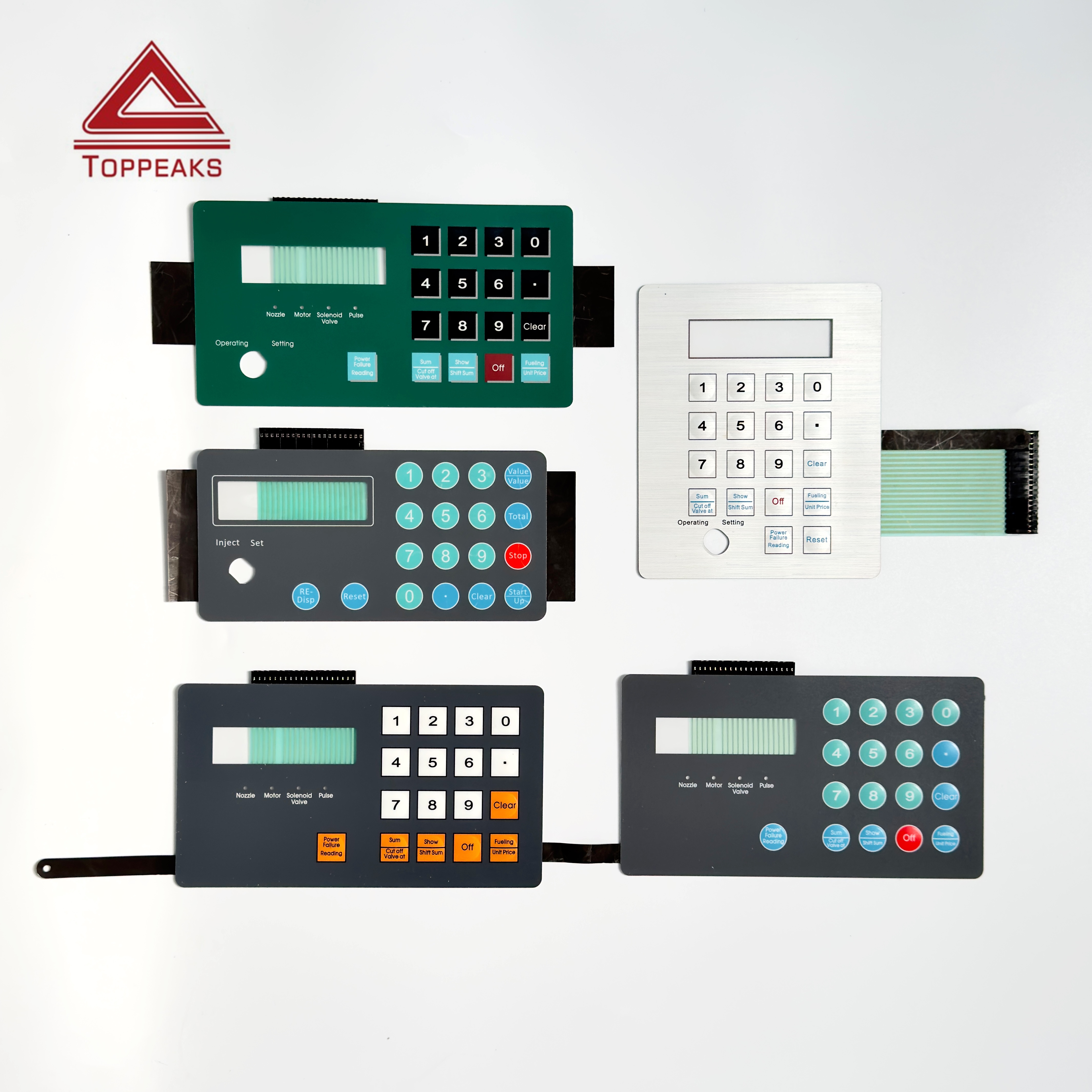 Keypad Supplier Fuel Dispenser Operation Keys Fuel Dispenser Control Panel Keypad Suppliers