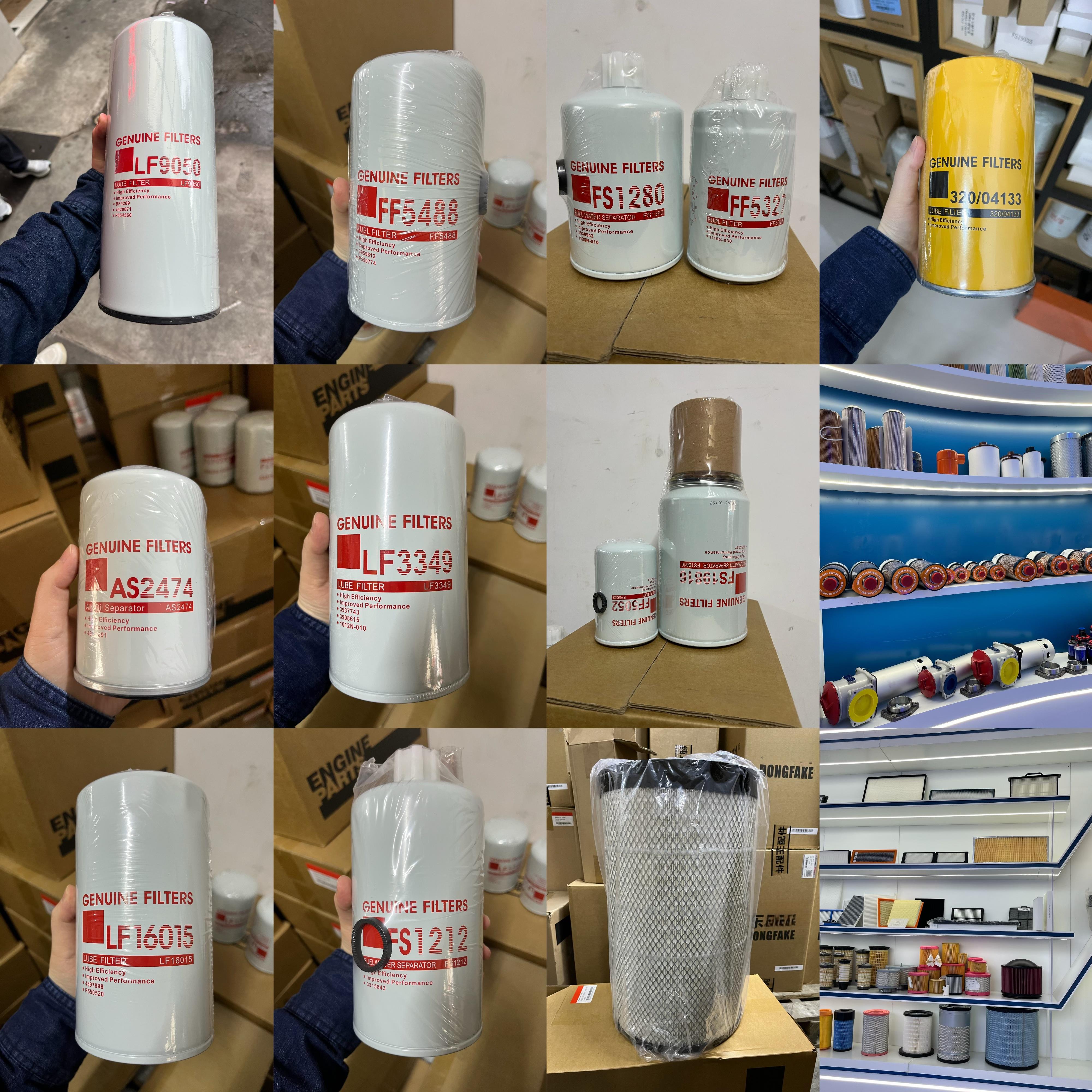 New JIAYI High Quality Diesel W950/39 Oil Filter for Heavy-Duty Truck Construction Machinery Part Numbers LF3349 P558615 SO3421
