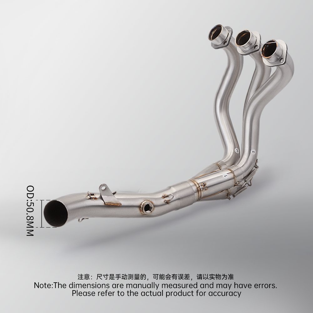 New 51mm Exhaust System Set with Silencer for MT09 FZ09 XSR900 Includes MT-09 FZ-09 Motorcycle Accessories