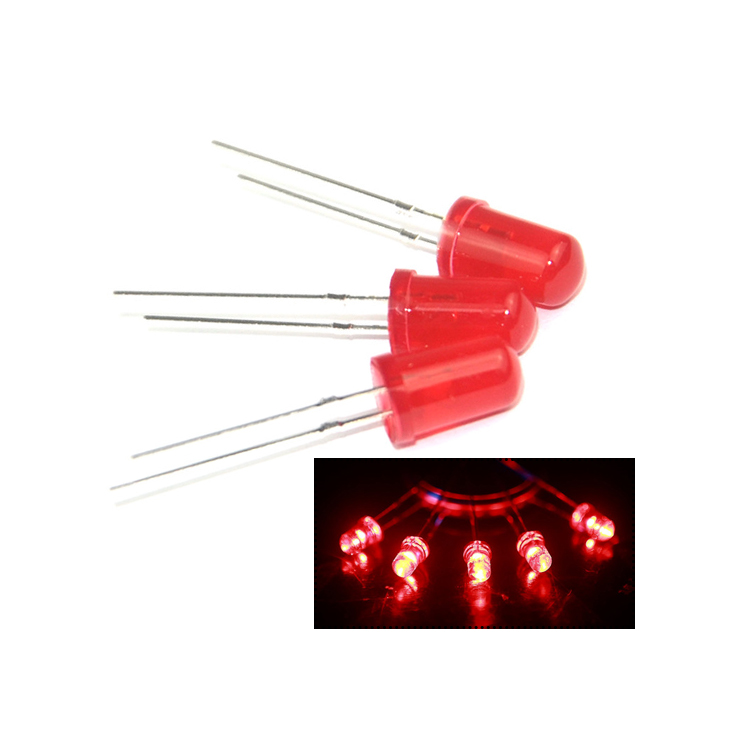 KY Customized Electronic Light Source Components, Colorful LED Diode with Multiple Sizes, OEM Customization Accepted