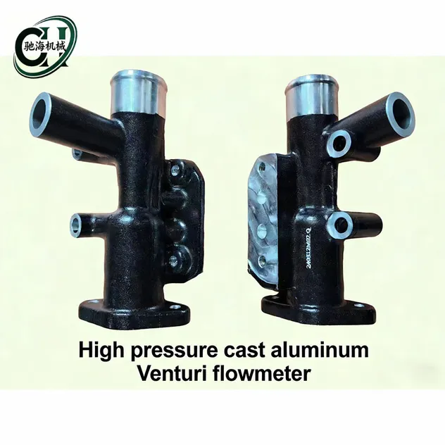Cast Aluminum Auto Components High Pressure Engine Piping Adaptation