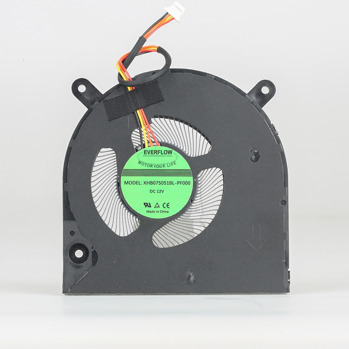 Laptop CPU Cooling Fan Quiet 25dB(A) Low Pressure 4800RPM 2.5W 5V Strong Airflow Computer Case Cooler Fluid Bearing Copper