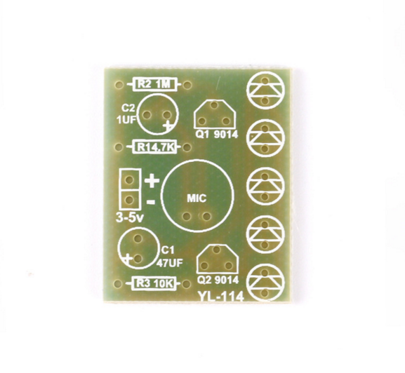 Voice Control LED Melody Light LED DIY Electronic Production Kit Component Parts Rainbowsemi
