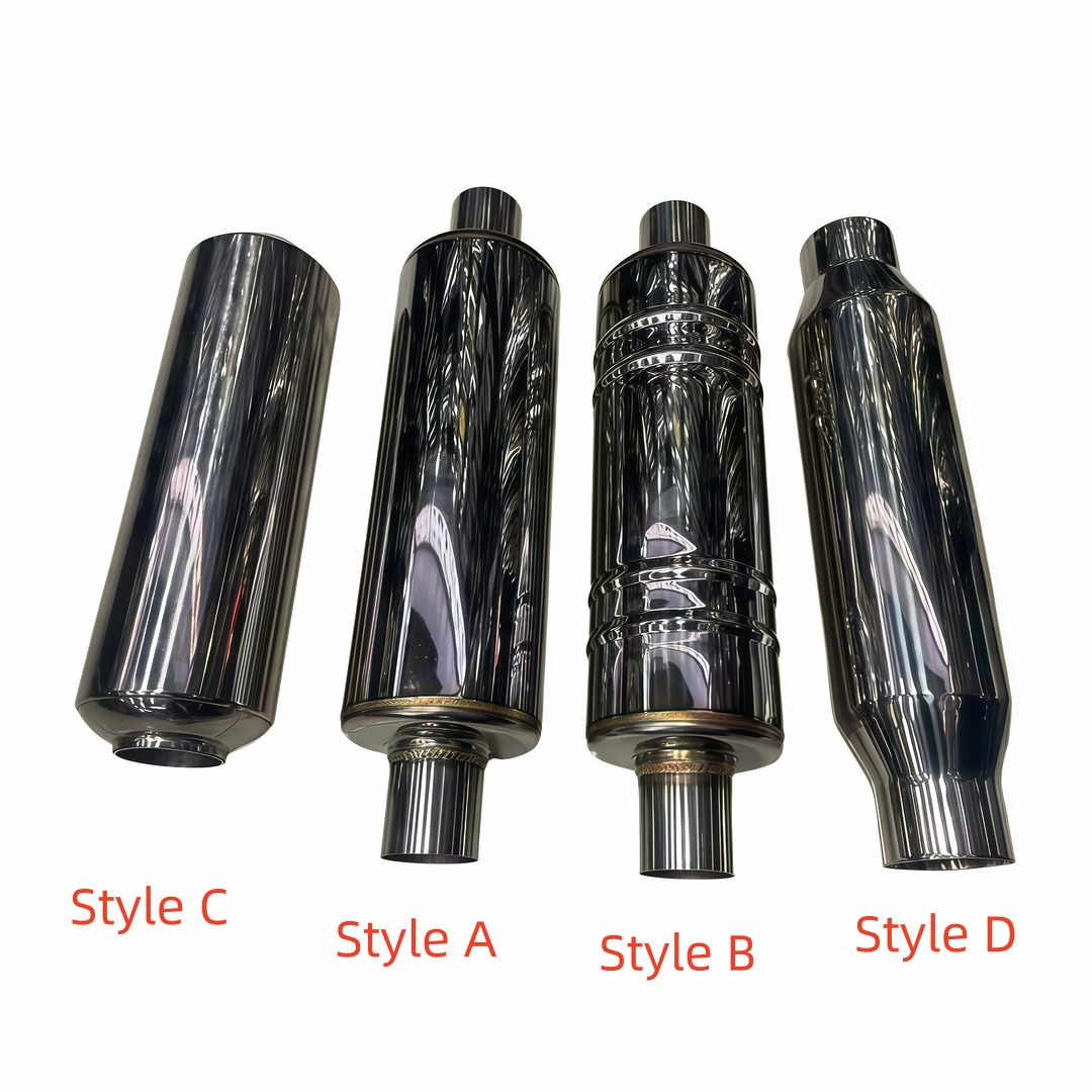 High Quality Stainless Steel Muffler and Resonator Middle Section of Automotive Exhaust System