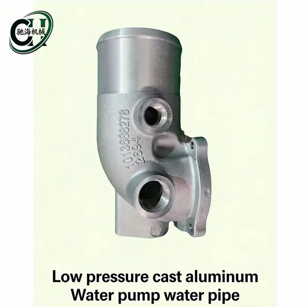 Cast Aluminum Auto Components High Pressure Engine Piping Adaptation