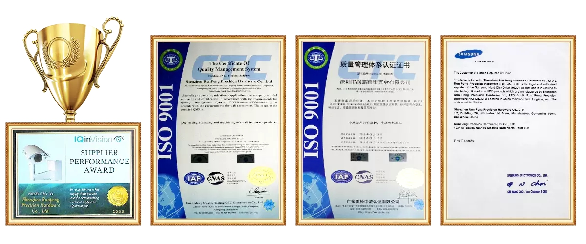 Certifications