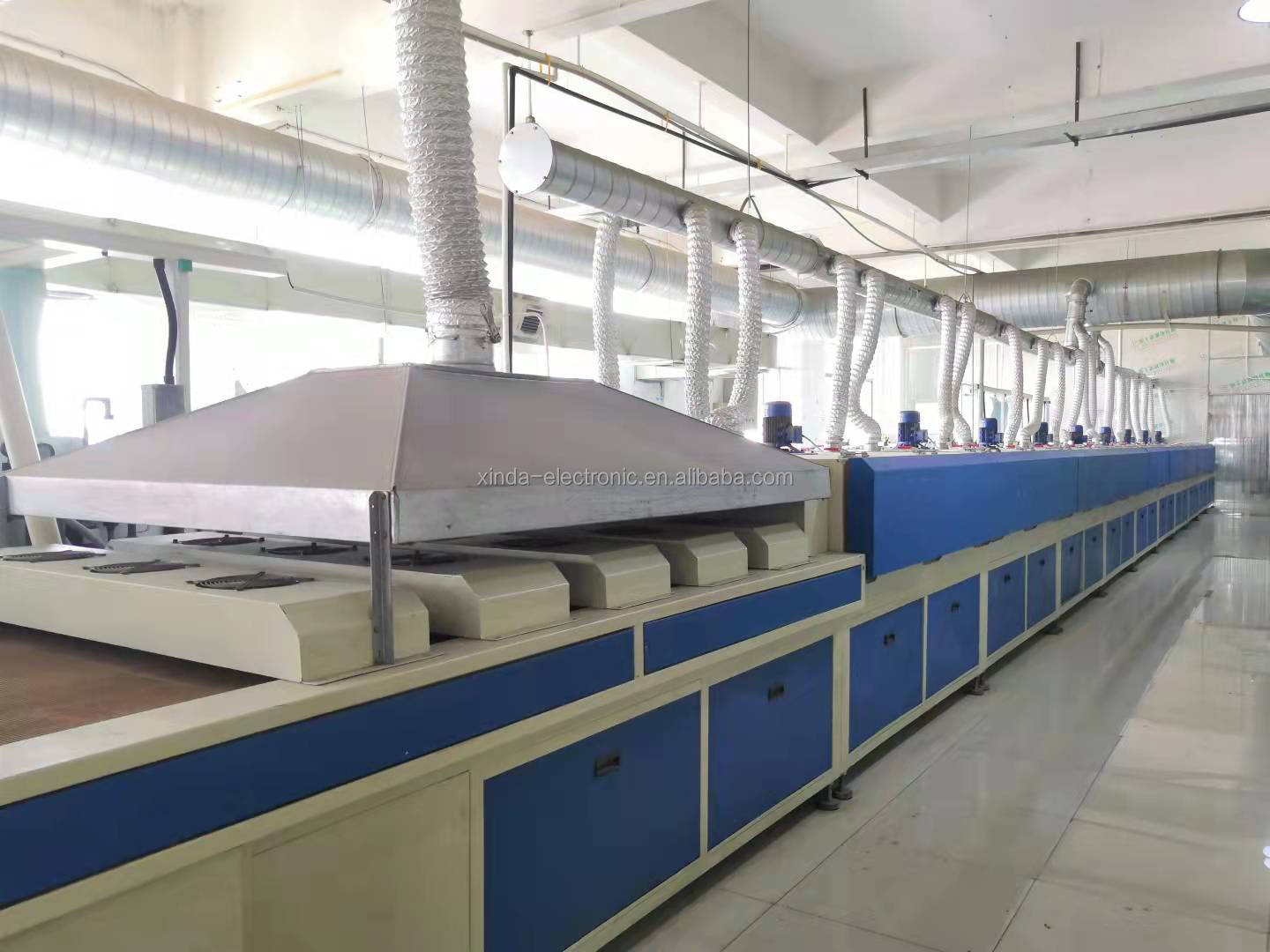 Finished LED PCB components processing