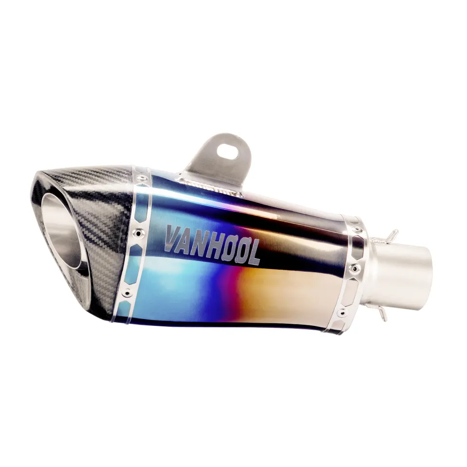 Full Titanium Exhaust System /Silencer/Muffler Pipe for Motorcycle Parts