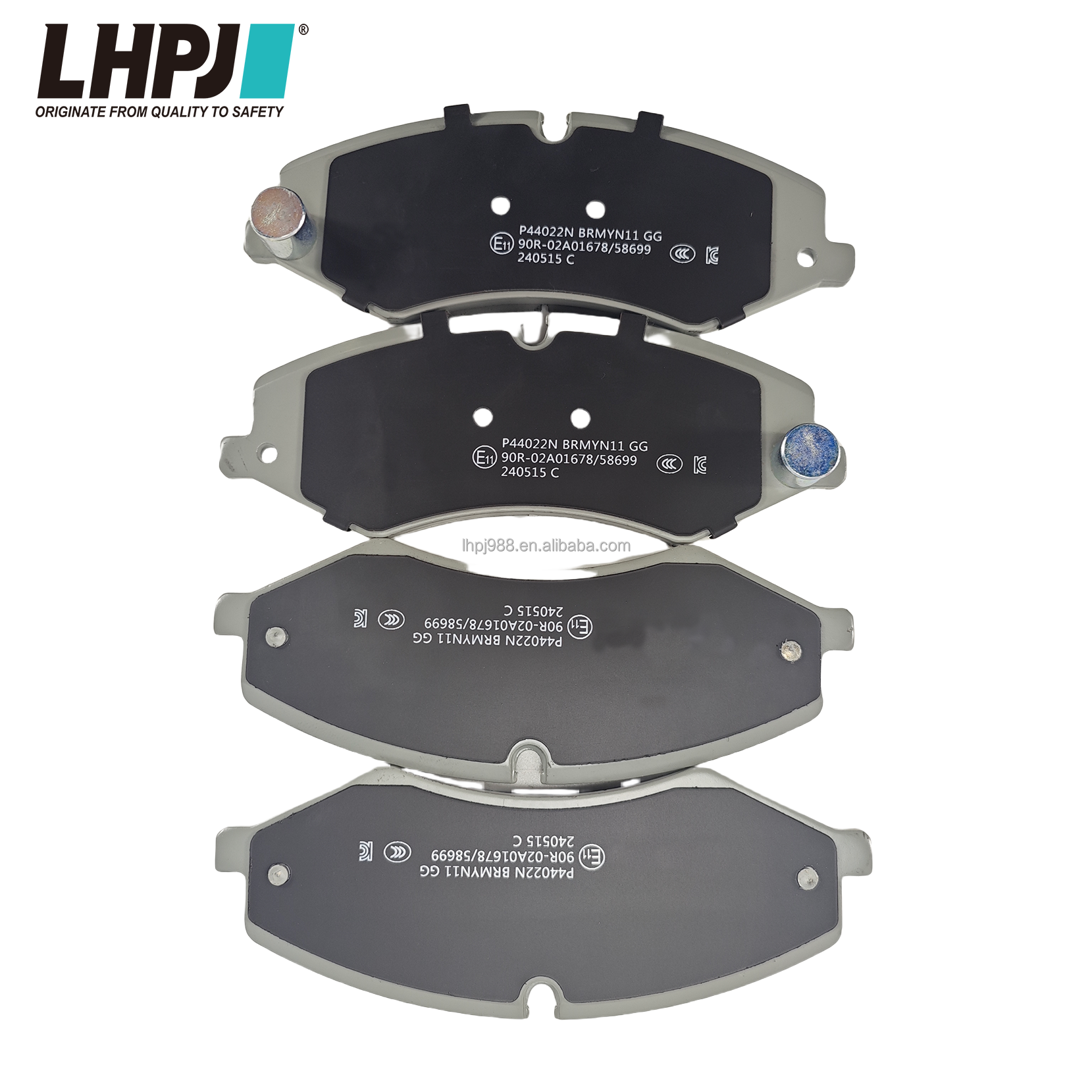 Auto Parts Brake System P44022N for Brembo Brake Pad Land Rover Volvo Volkswagen Audi Benz BMW Porsche LR051626 LR047859