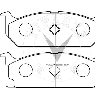 Auto Brake Systems Disc Pads Car Break Pad for subaru D90 D2251 Brake Systems Professional Manufacturer Price Auto Car Parts