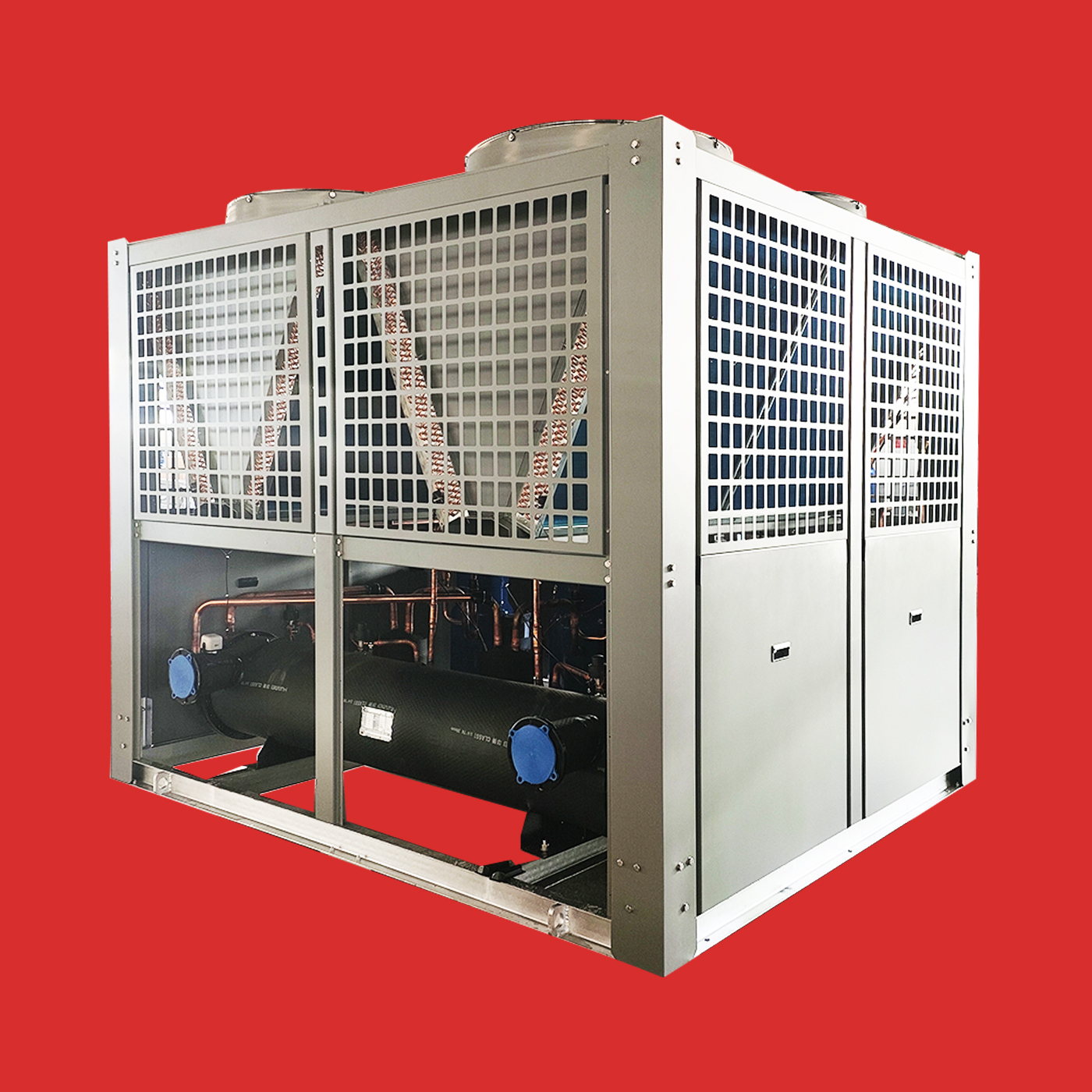 100P Air Source Heat Pump Central Air Conditioning System for Large Building