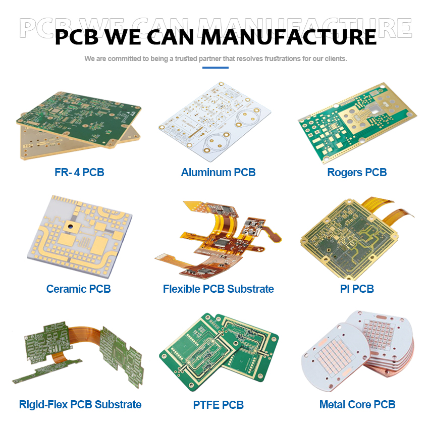 Shenzhen Custom OEM ODM PCB Prototype Layout Manufacturer Printed Circuit Board Multilayer Electronic PCB Board Fabrication