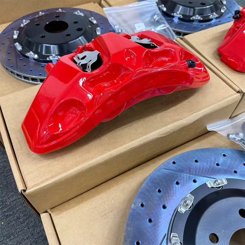 Custom 6 Piston Front 4 Piston Rear Big Brake Kit 380mm 410mm Rotors for Infiniti Performance Upgrade Factory Supply